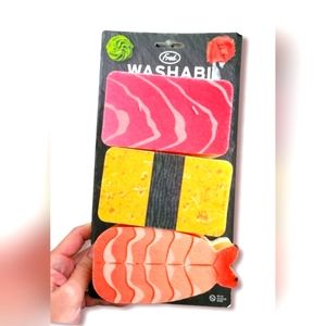 Washabi | NWOT Cute Sushi Shaped Kitchen Sponges (3pc)